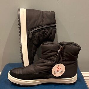 Blondo Black Quilted Waterproof Boots